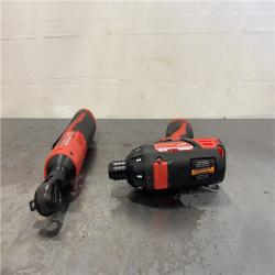 AS-IS- Milwaukee M12 Brushed Cordless 3/8 in. Ratchet and Screwdriver (2-Tool) Combo Kit