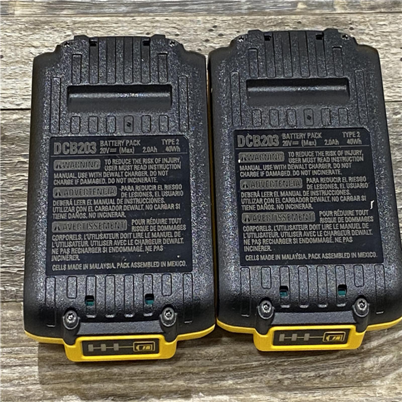 AS-IS DEWALT ATOMIC 20-Volt Lithium-Ion Cordless Brushless (4-Tool) Combo Kit