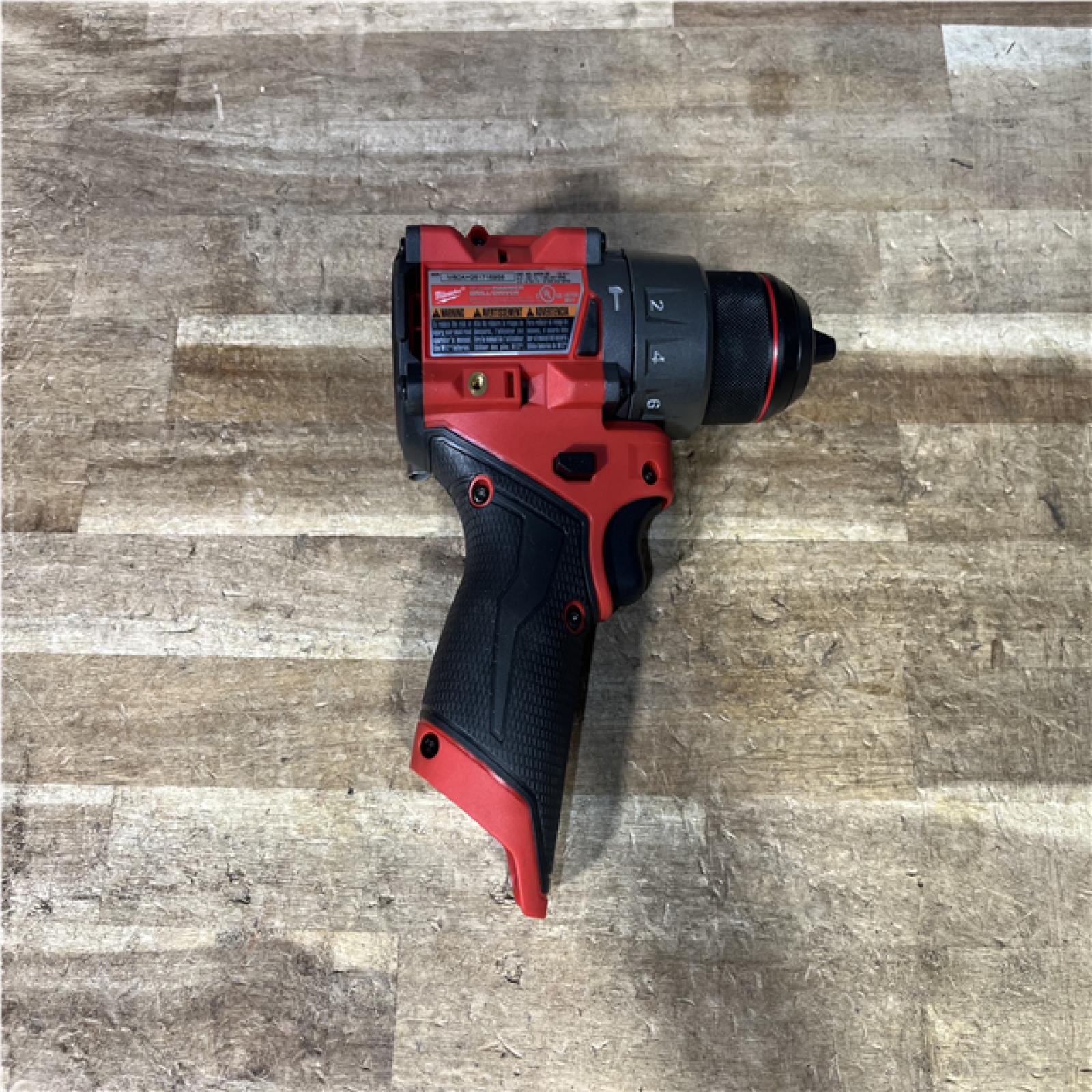 Houston Location AS-IS Milwaukee FUEL 12V Lithium-Ion Brushless Cordless 1/2 in. Hammer Drill (Tool-Only)