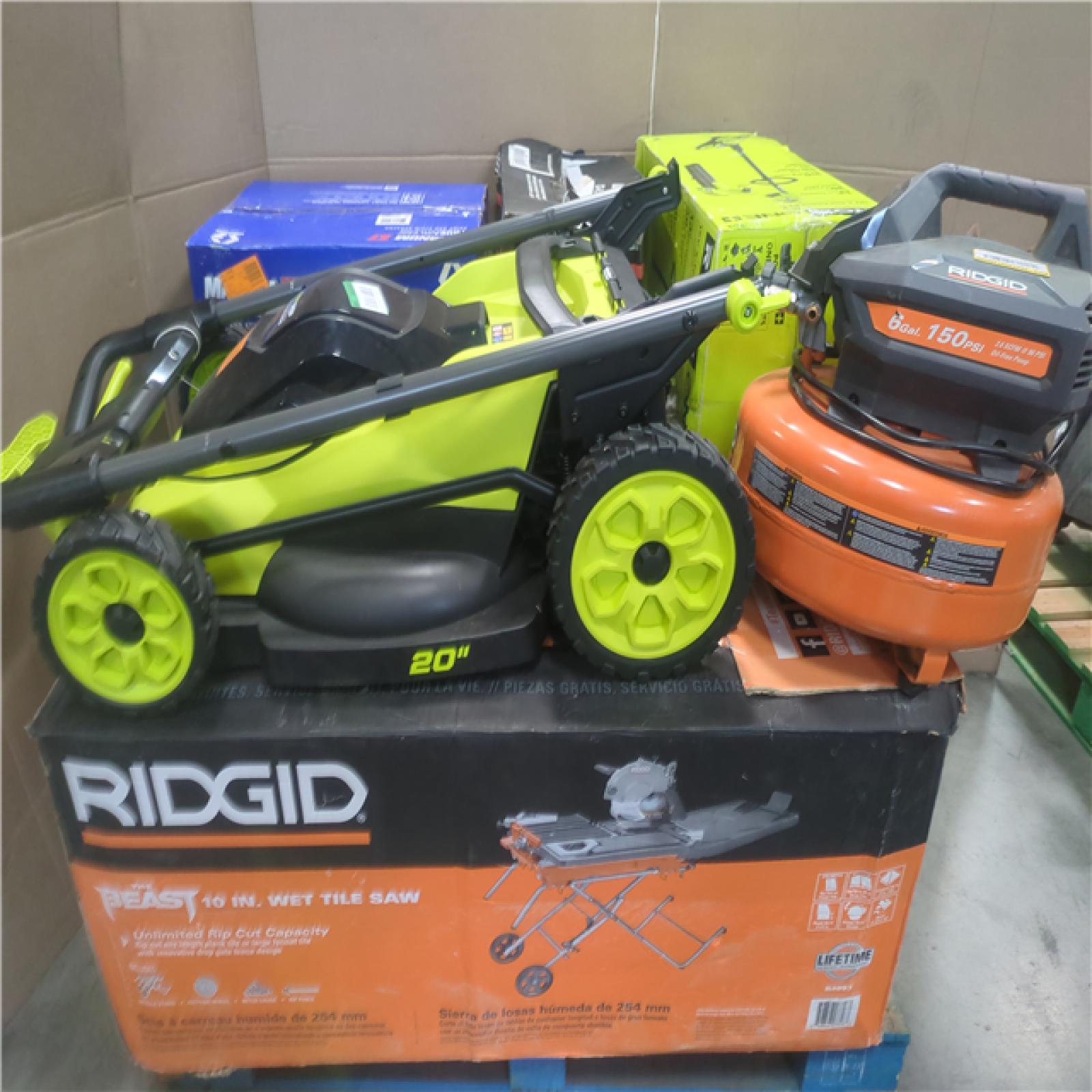 California AS-IS OUTDOOR POWER EQUIPMENT
