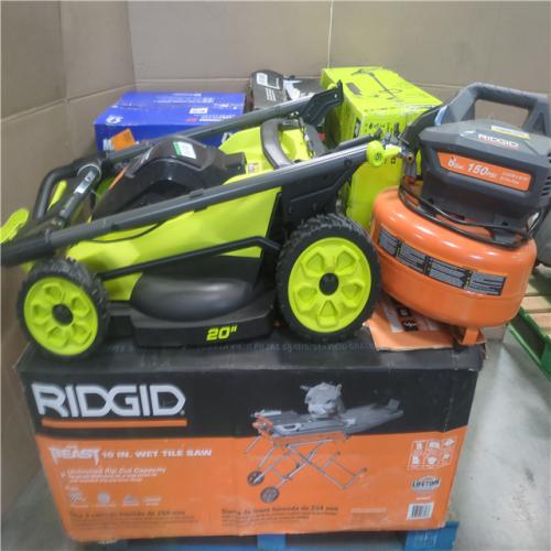 California AS-IS OUTDOOR POWER EQUIPMENT