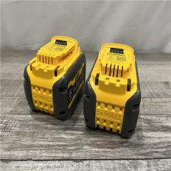 AS-IS DEWALT FLEXVOLT 20V/60V MAX Lithium-Ion 6.0Ah Battery Pack (2 Pack)
