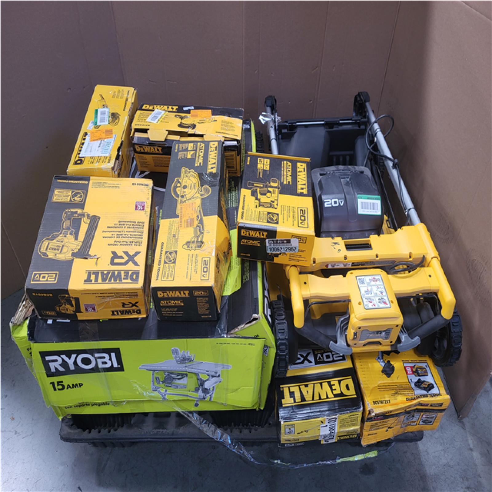 CALIFORNIA AS-IS TOOL PALLET