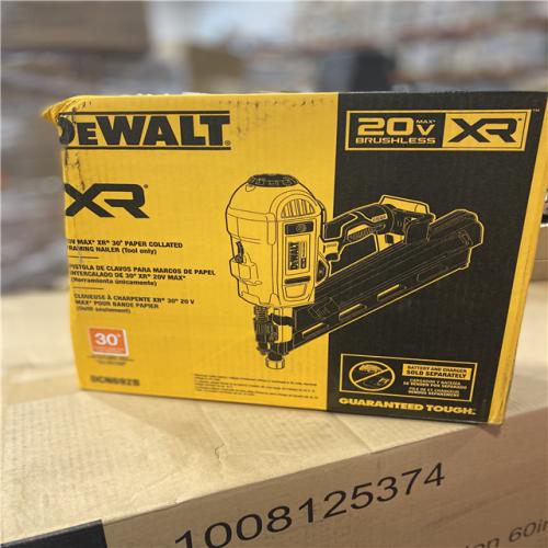 NEW! - DEWALT 20V MAX XR Lithium-Ion Cordless Brushless 2-Speed 30° Paper Collated Framing Nailer (Tool Only)