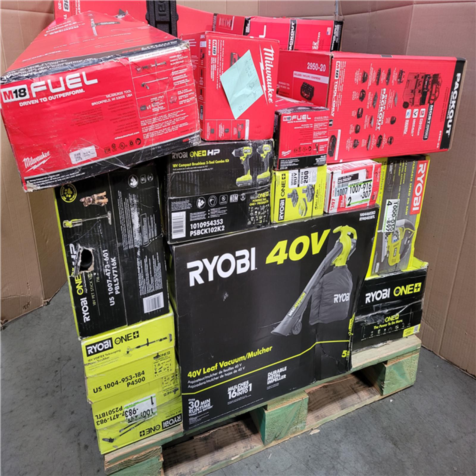 CALIFORNIA AS-IS TOOL PALLET