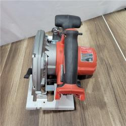 AS-IS Milwaukee   M18 FUEL 18V Lithium-Ion Brushless Cordless 6-1/2 in. Circular Saw (Tool-Only)