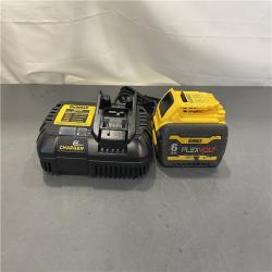 AS-IS - DEWALT FLEXVOLT 20V/60V MAX Lithium-Ion 6.0Ah Battery Pack with 6 Amp Output Charger