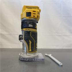 AS-IS -Dewalt 20V MAX XR Brushless Cordless Compact Router (Tool Only)