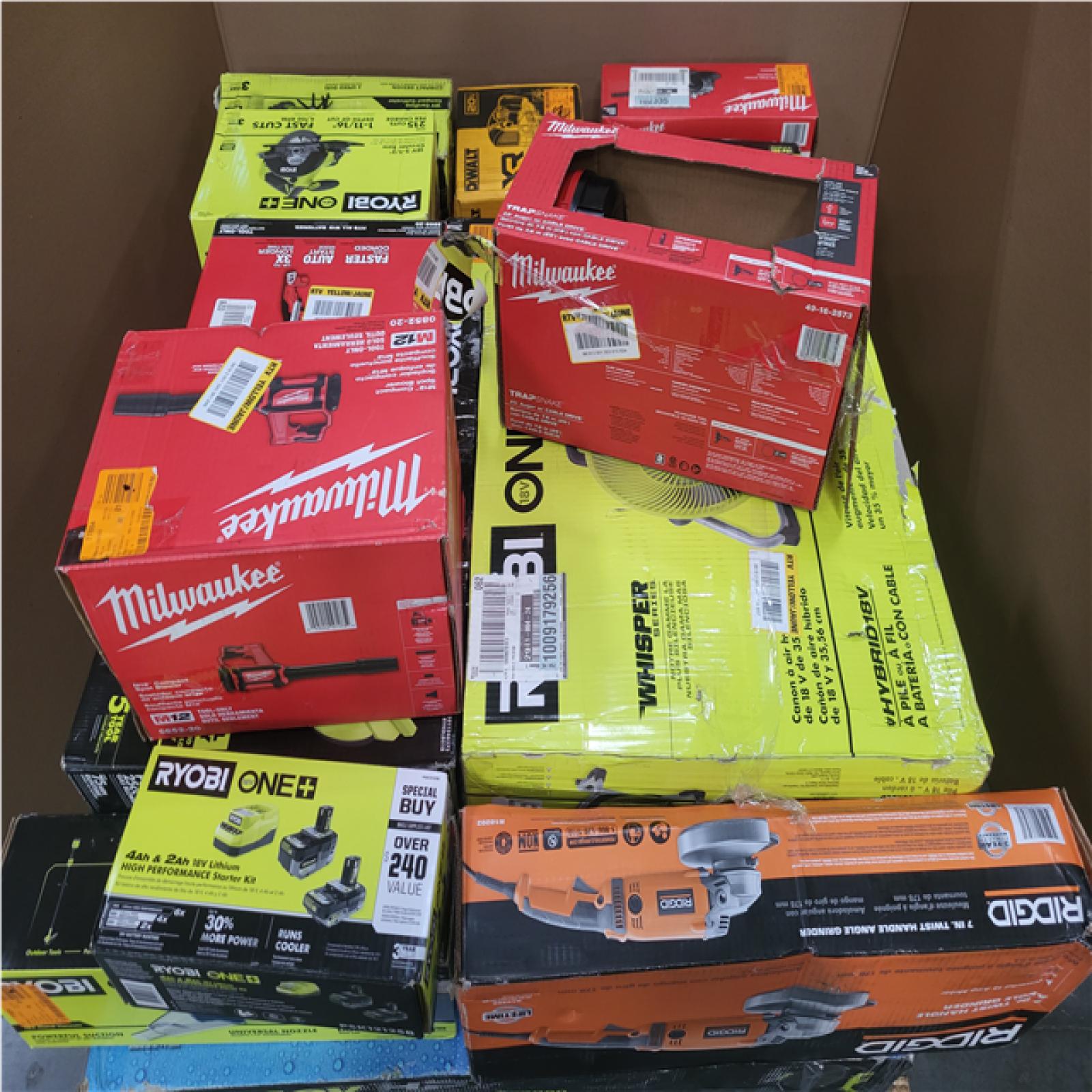 CALIFORNIA AS-IS TOOL PALLET