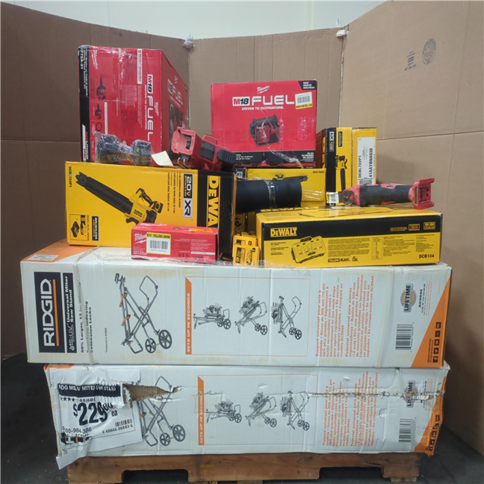 CALIFORNIA AS-IS TOOL PALLET