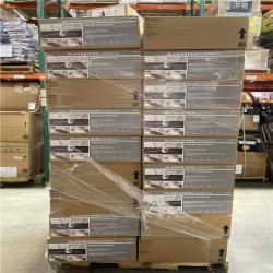 DALLAS LOCATION - Denver 48 in. Integrated LED Indoor White Ceiling Fan with Remote PALLET-(48 UNITS)