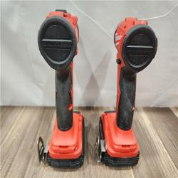 AS-IS- Milwaukee M18 Compact Brushless 2-Tool Combo Kit