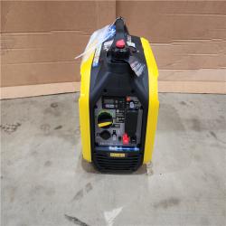 HOUSTON LOCATION - AS - IS CHAMPION 2500/1850-Watt Recoil Start Gasoline/Propane Powered Dual Fuel Inverter Generator with Quiet Technology and CO Shield