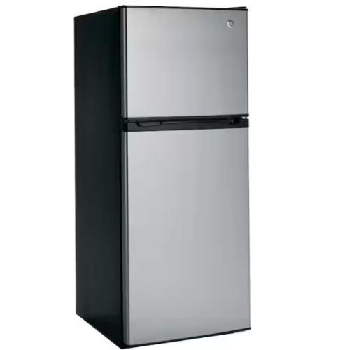 DALLAS LOCATION - GE 11.6 cu. ft. Top Freezer Refrigerator in Stainless Steel  ENERGY STAR