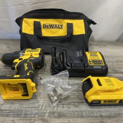 AS-IS DEWALT Atomic 20V Lithium-Ion Cordless Compact 1/2 in. Drill/Driver Kit