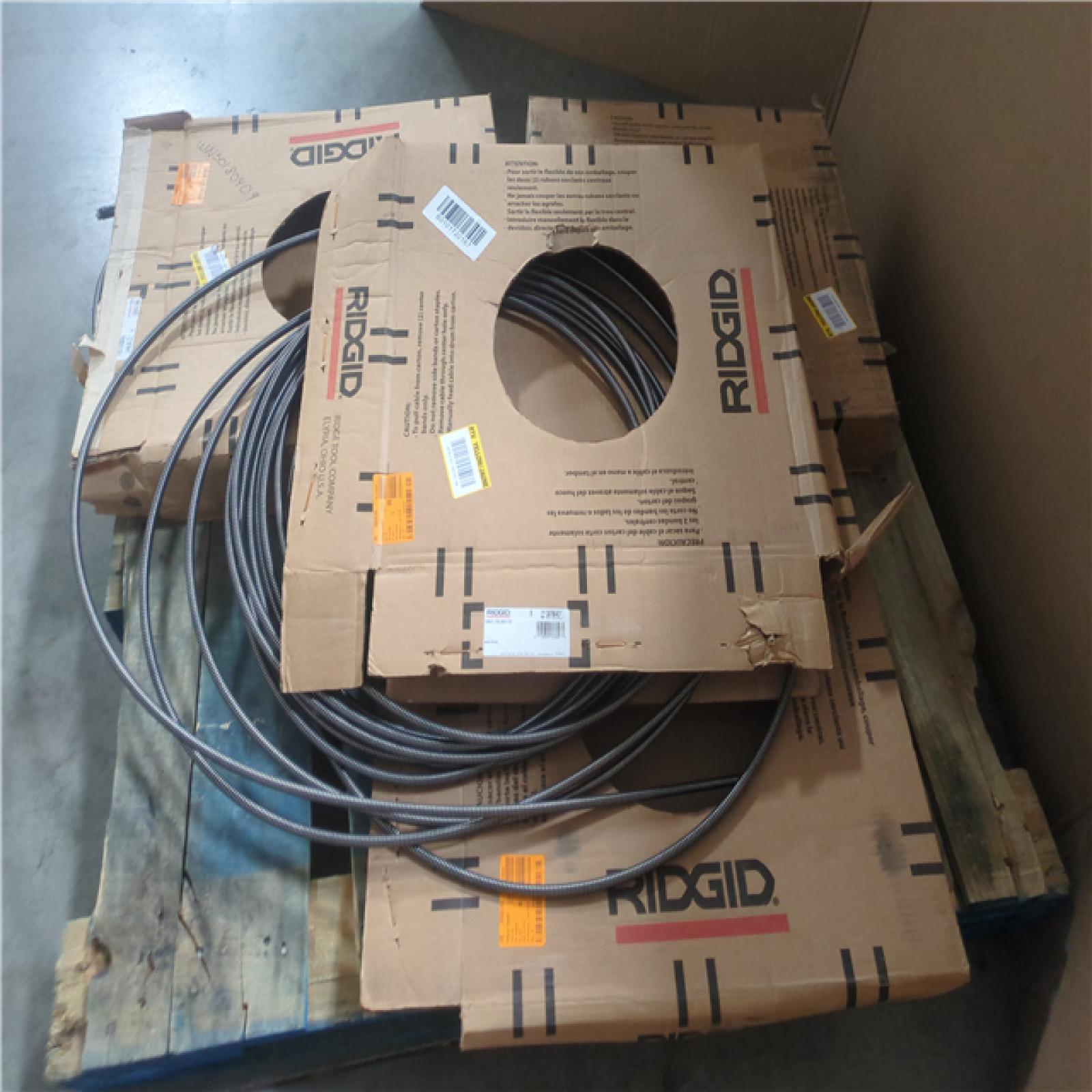 California AS-IS Ridgid  4- Cable C32 3/8* 75'