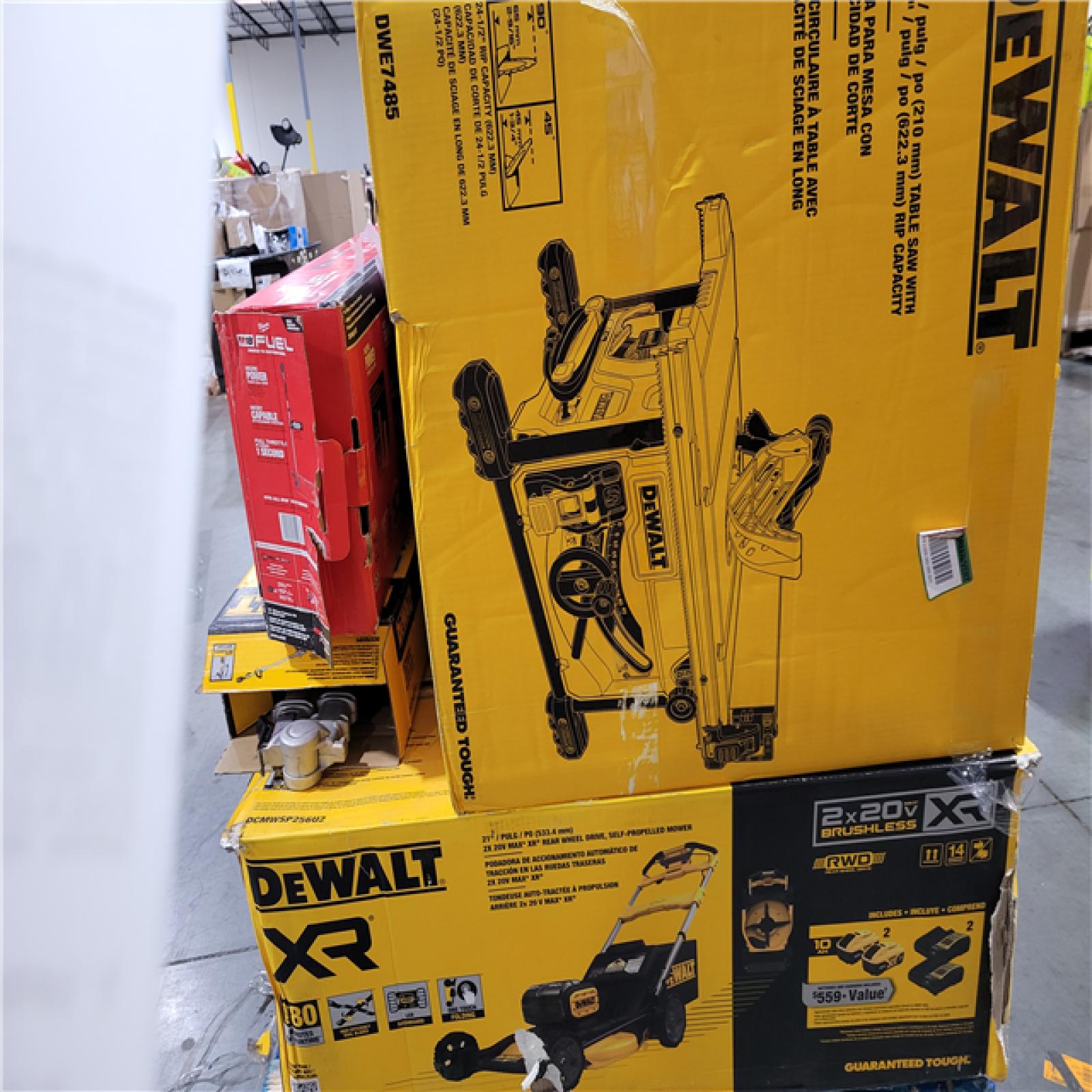 CALIFORNIA AS-IS TOOL PALLET