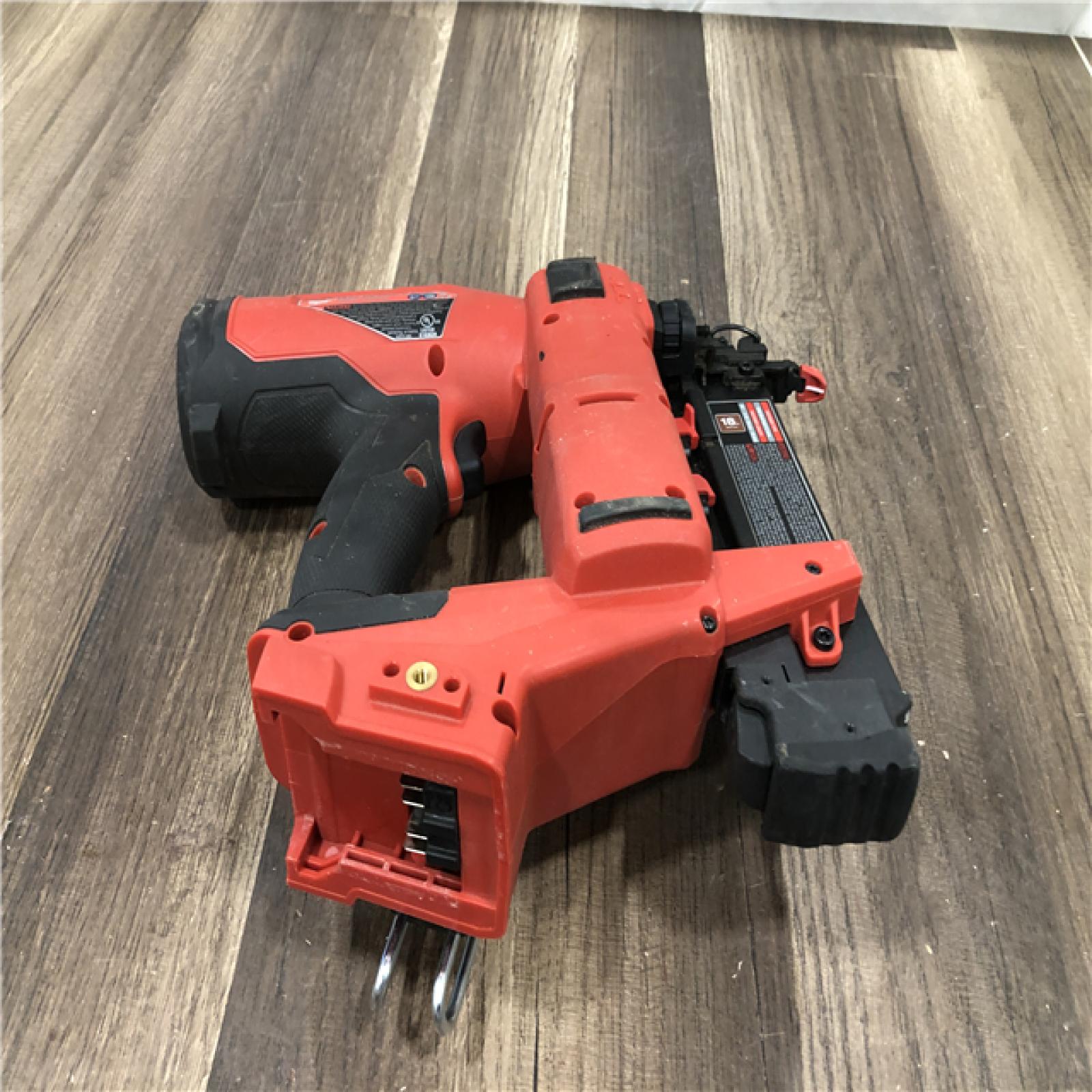 AS-IS Milwaukee FUEL 18-Volt Lithium-Ion Brushless Cordless Gen II 18-Gauge Brad Nailer (Tool-Only)