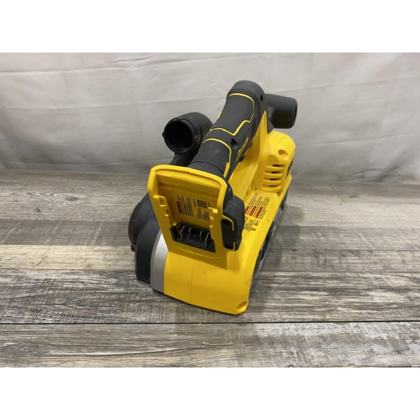 AS-IS DEWALT 20V MAX* XR Brushless Cordless Belt Sander (Tool-Only)