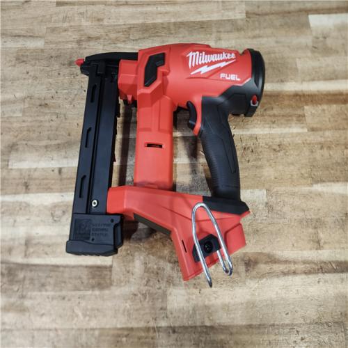 HOUSTON LOCATION - AS - IS Milwaukee FUEL 18-Volt Lithium-Ion Brushless Cordless 18-Gauge 1/4 in. Narrow Crown Stapler (Tool-Only)