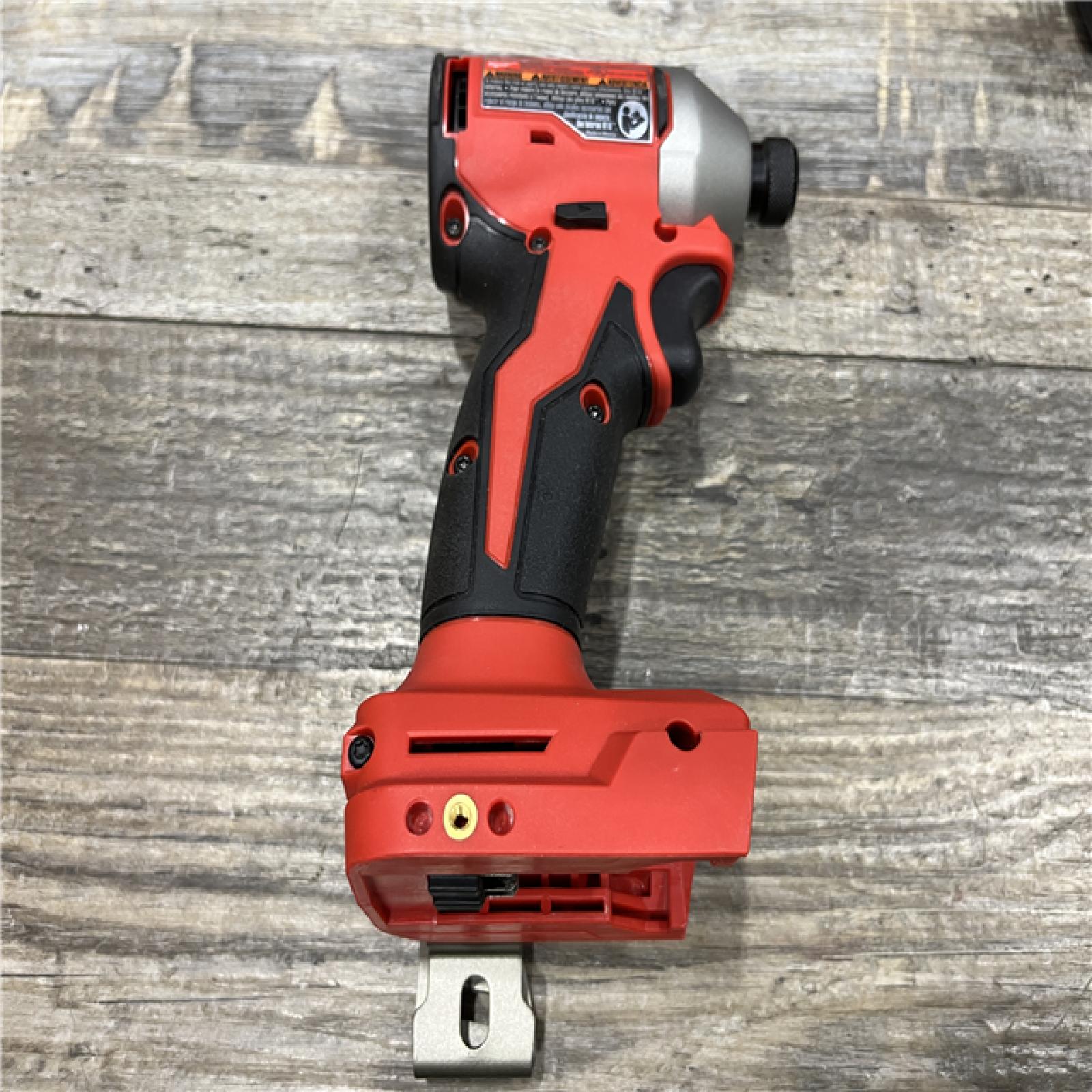 AS-IS Milwaukee 18-Volt Lithium-Ion Compact Brushless Cordless 1/4 in. Impact Driver Kit