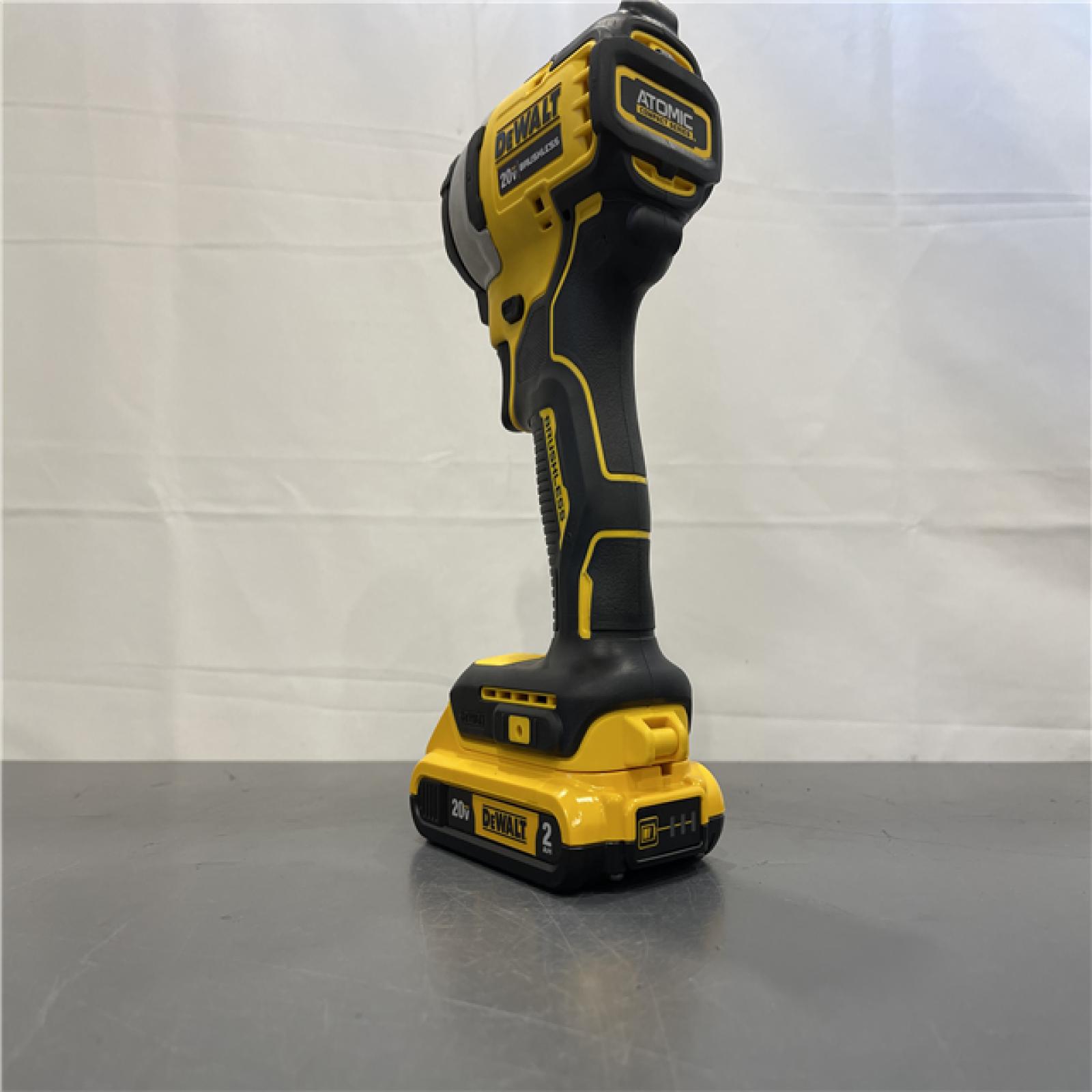 AS-IS - DeWALT ATOMIC 20V MAX Cordless Compact Impact Driver Kit W/ Li-Ion Battery, 1/4, Brushless