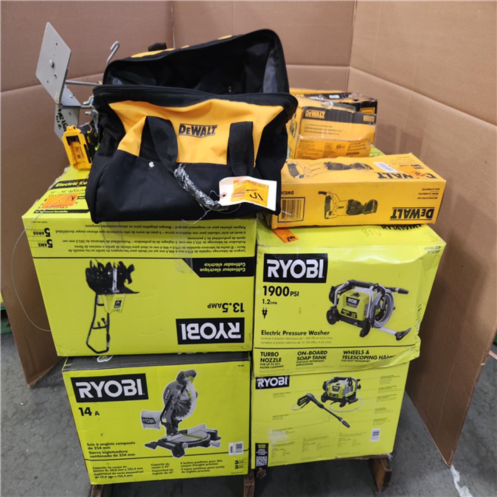 CALIFORNIA AS-IS TOOL PALLET