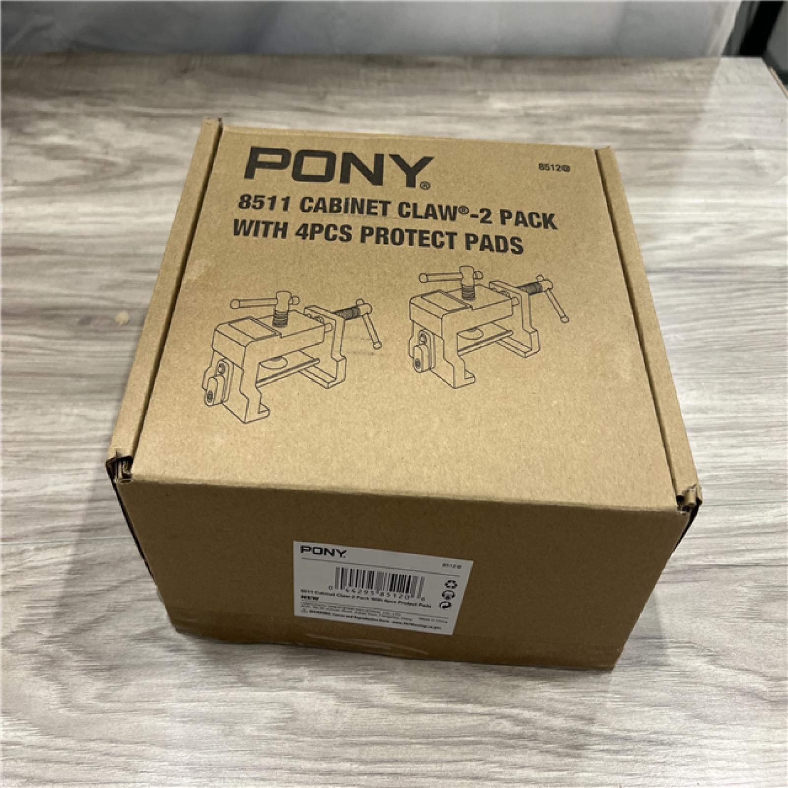 PONY Cabinet Claw-2 Pack with 4pcs Protect Pads