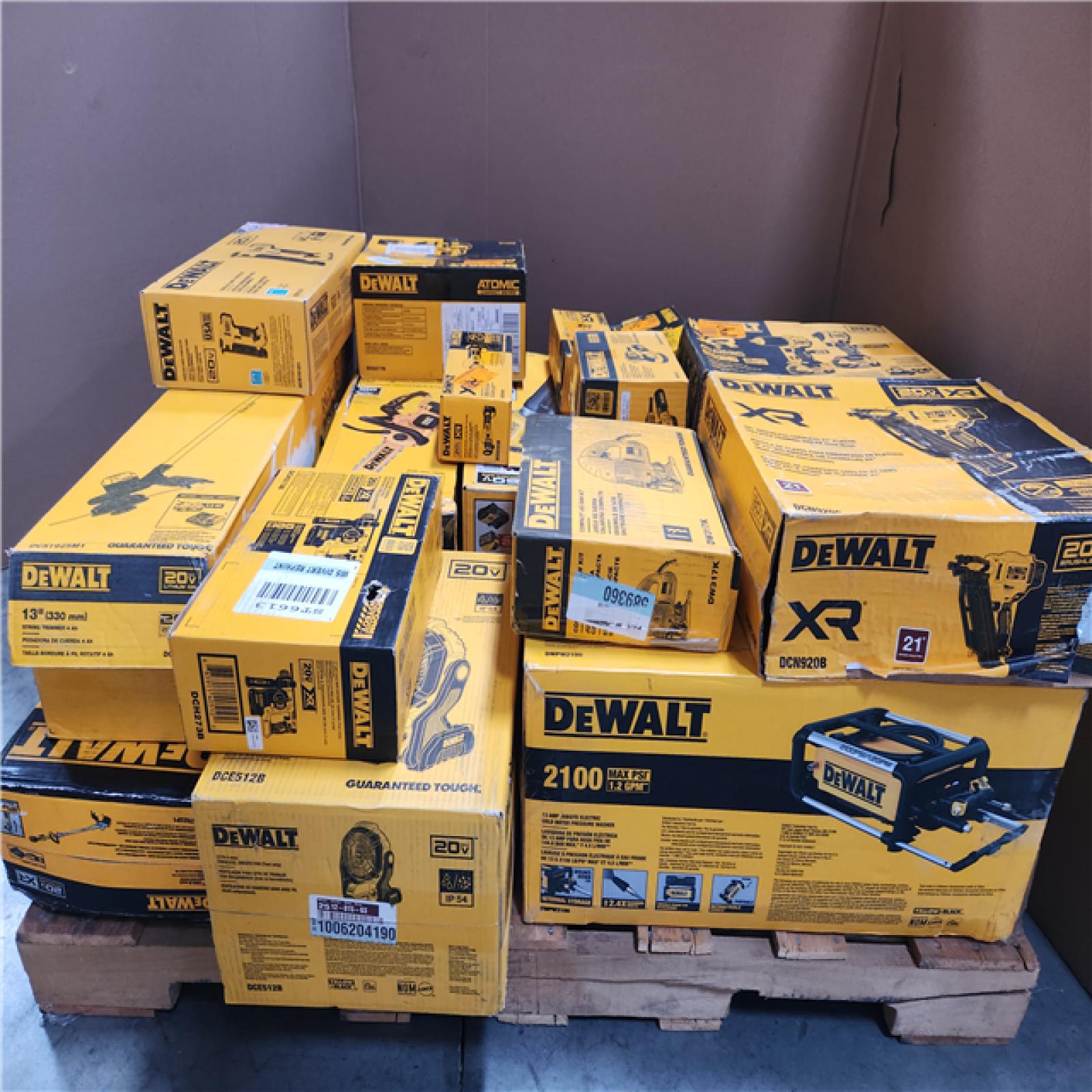 CALIFORNIA AS-IS TOOL PALLET