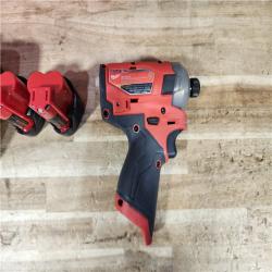 HOUSTON LOCATION - AS - IS Milwaukee FUEL SURGE 12V Lithium-Ion Brushless Cordless 1/4 in. Hex Impact Driver Compact Kit