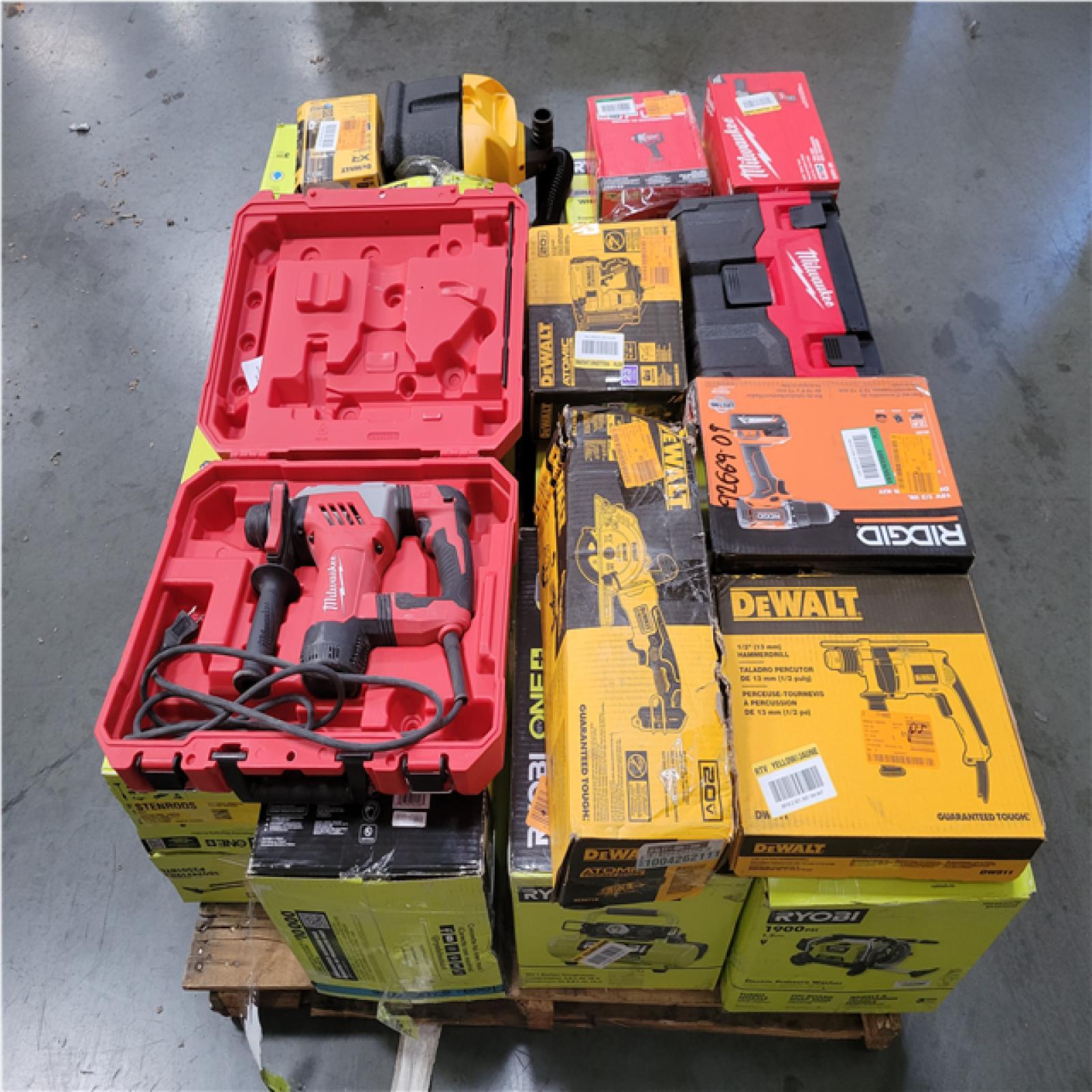 CALIFORNIA AS-IS TOOL PALLET