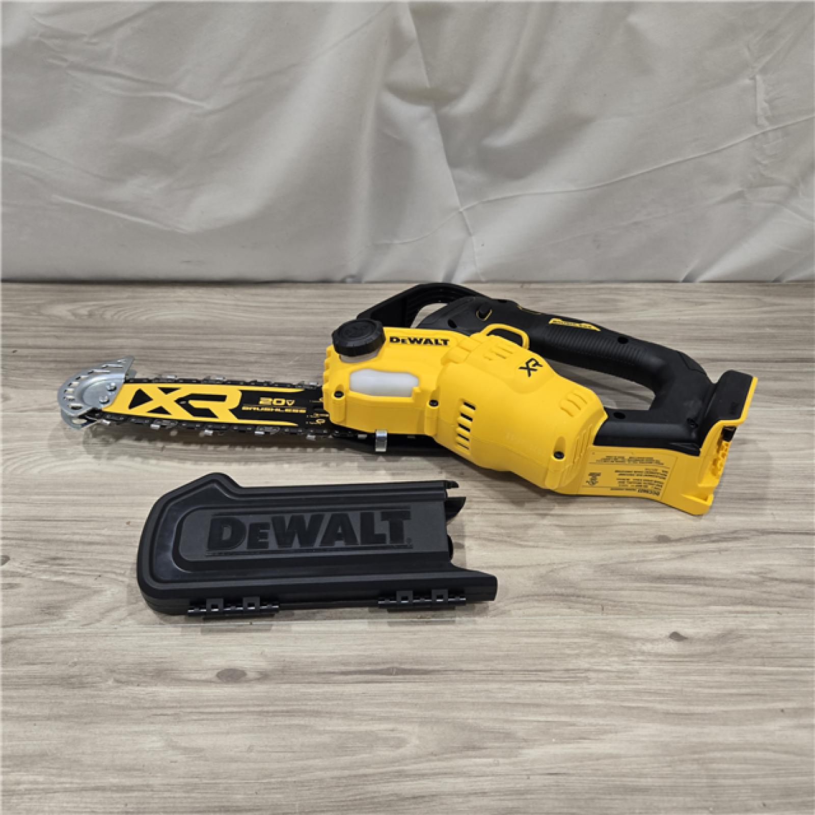 AS-IS DeWalt 20V MAX 8 in.  Cordless Battery Powered Pruning Chainsaw (Tool Only)