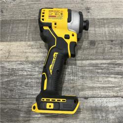 AS-IS DEWALT Atomic 20V Max Lithium-Ion Brushless Cordless Compact 1/4 in. Impact Driver Kit