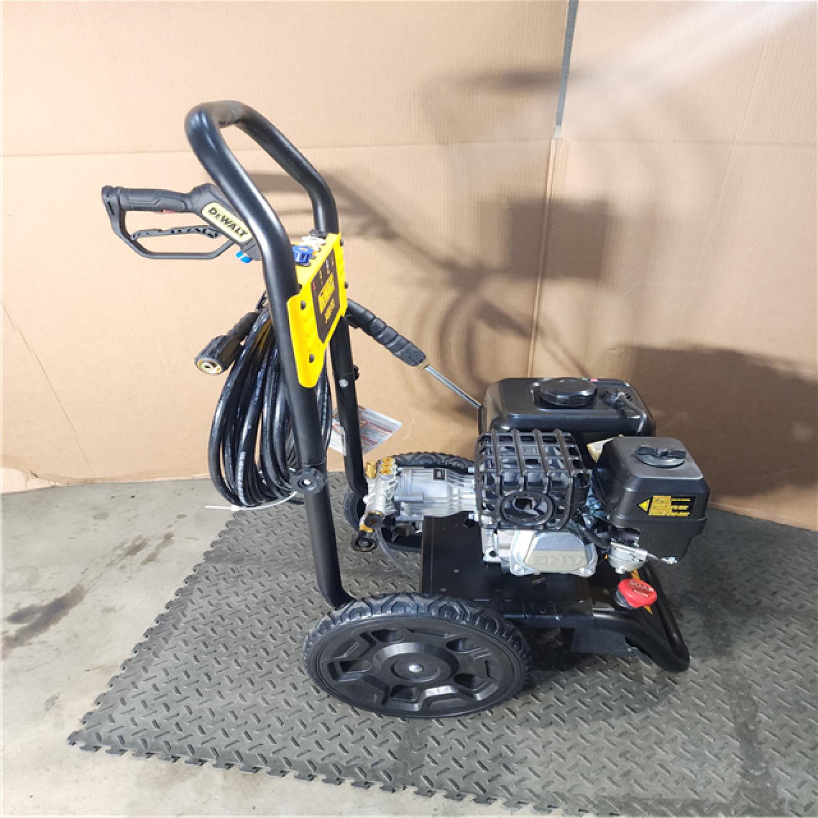 HOUSTON LOCATION - AS-IS DEWALT 3400 PSI 2.5 GPM Gas Cold Water Pressure Washer with 208cc Engine