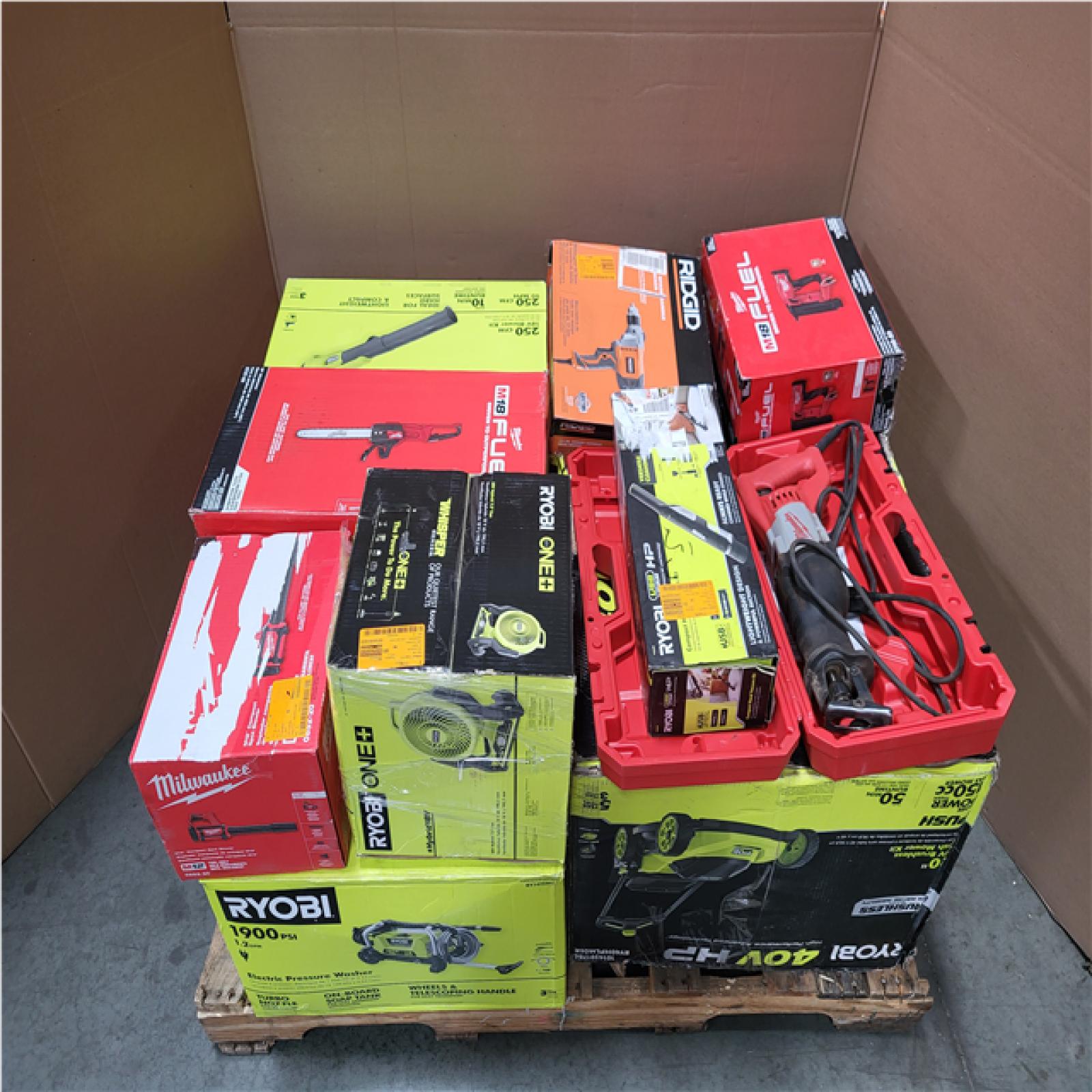 CALIFORNIA AS-IS TOOL PALLET