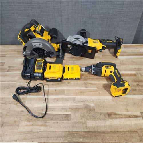 HOUSTON LOCATION - AS - IS DEWALT 3 TOOL COMBO KIT W/ (2) BATTERY & CHARGER