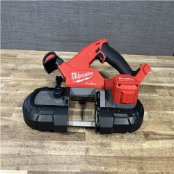 Houston Location AS-IS Milwaukee FUEL 18V Lithium-Ion Brushless Cordless Compact Bandsaw (Tool-Only)