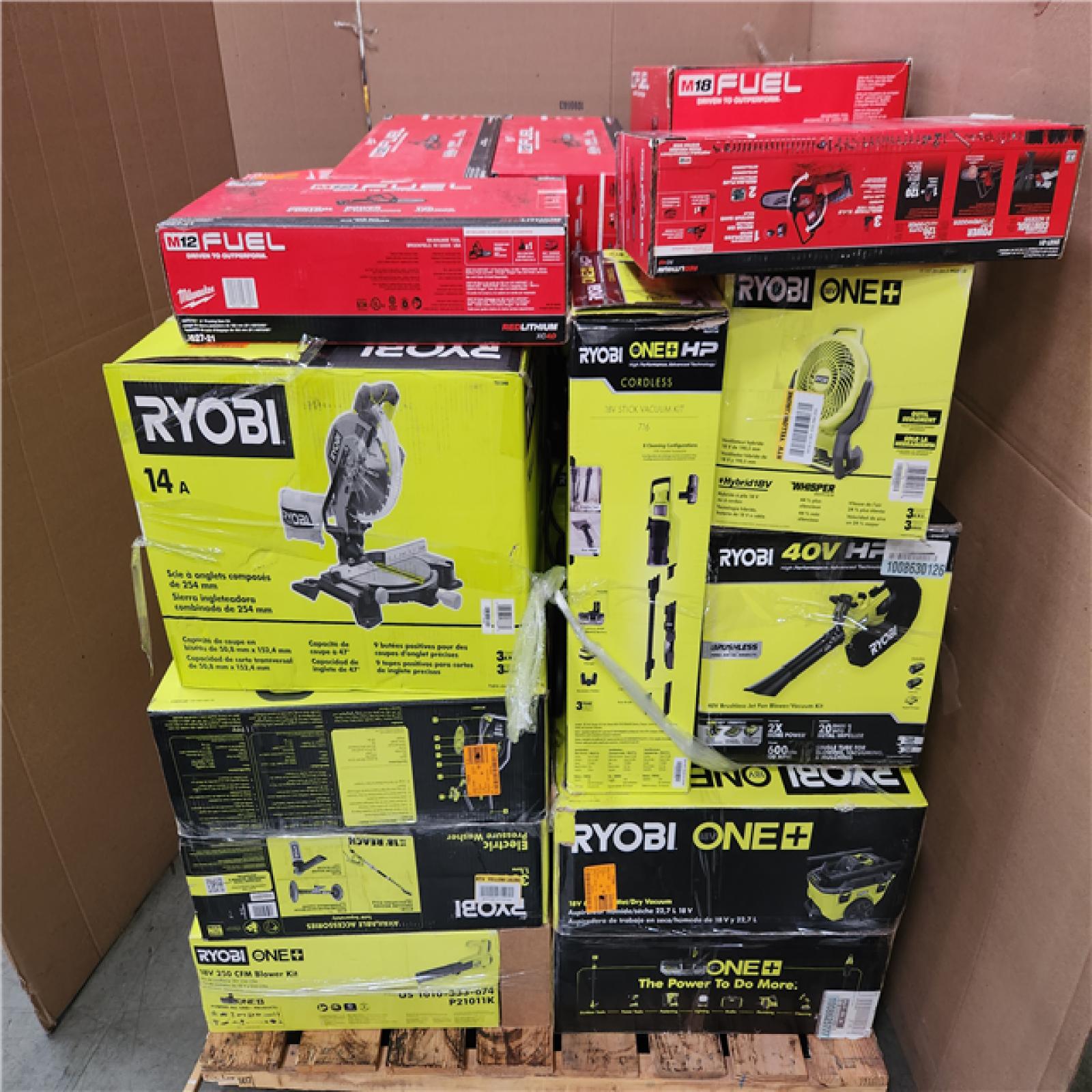 CALIFORNIA AS-IS TOOL PALLET