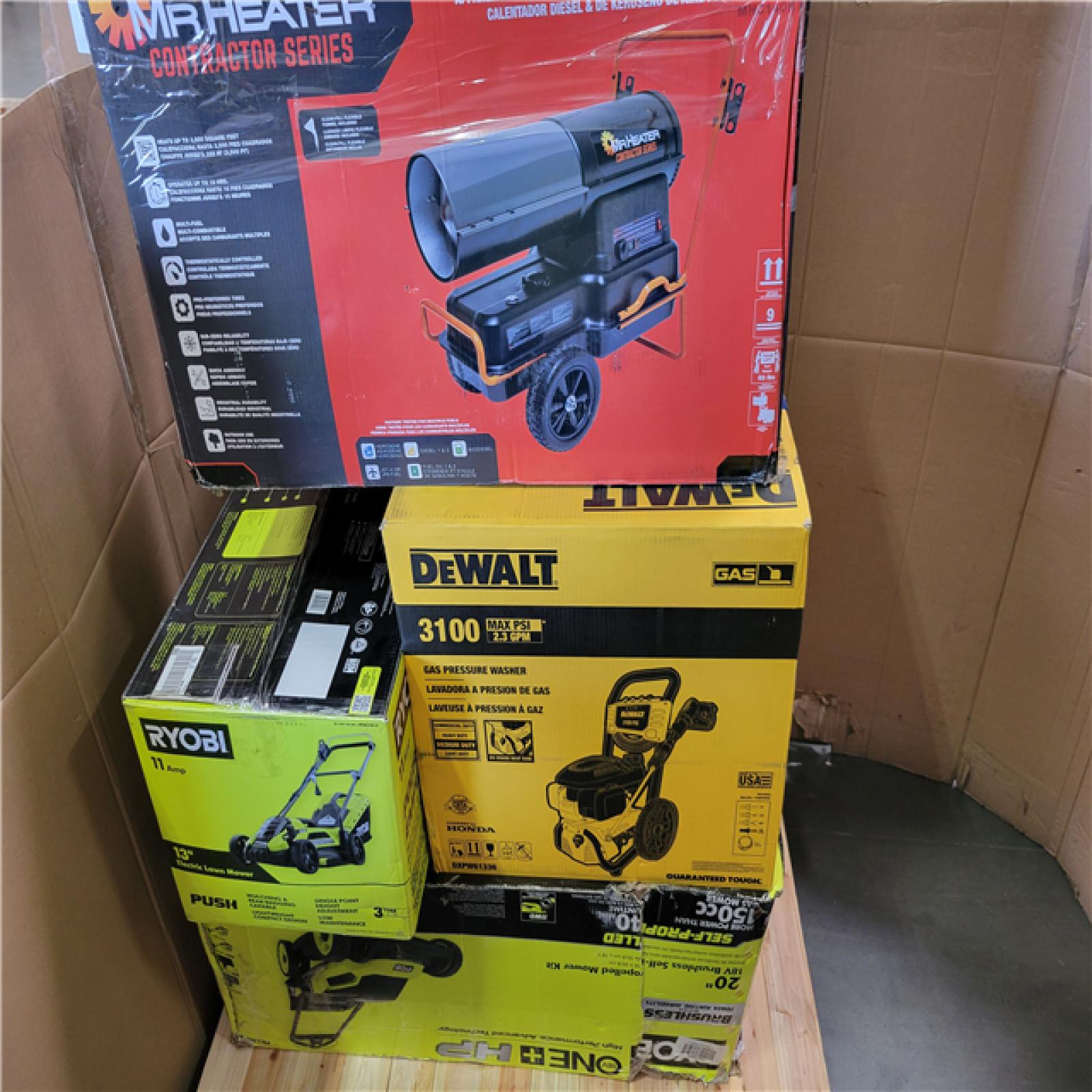 CALIFORNIA AS-IS OUTDOOR POWER EQUIPMENT