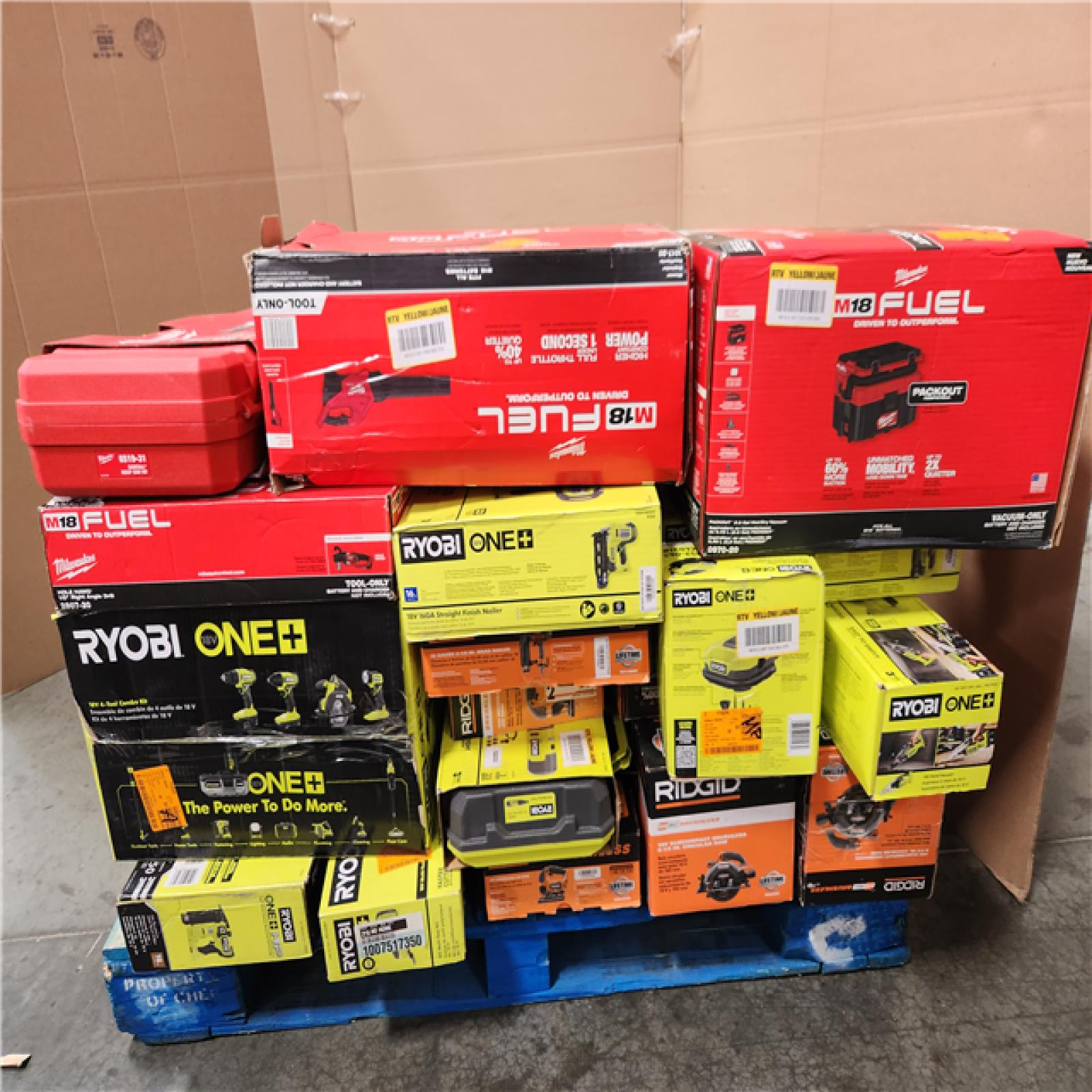 CALIFORNIA AS-IS TOOL PALLET