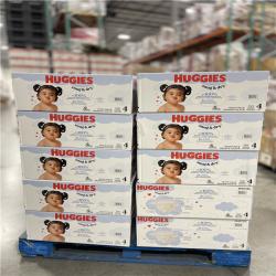 DALLAS LOCATION - Huggies Size 4 Diapers  Snug & Dry Baby PALLET-(30 CASES)