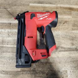 HOUSTON LOCATION - AS-IS Milwaukee  FUEL 12-Volt Lithium-Ion Brushless Cordless 18-Gauge 1-1/2 in. Compact Brad Nailer (Tool Only)