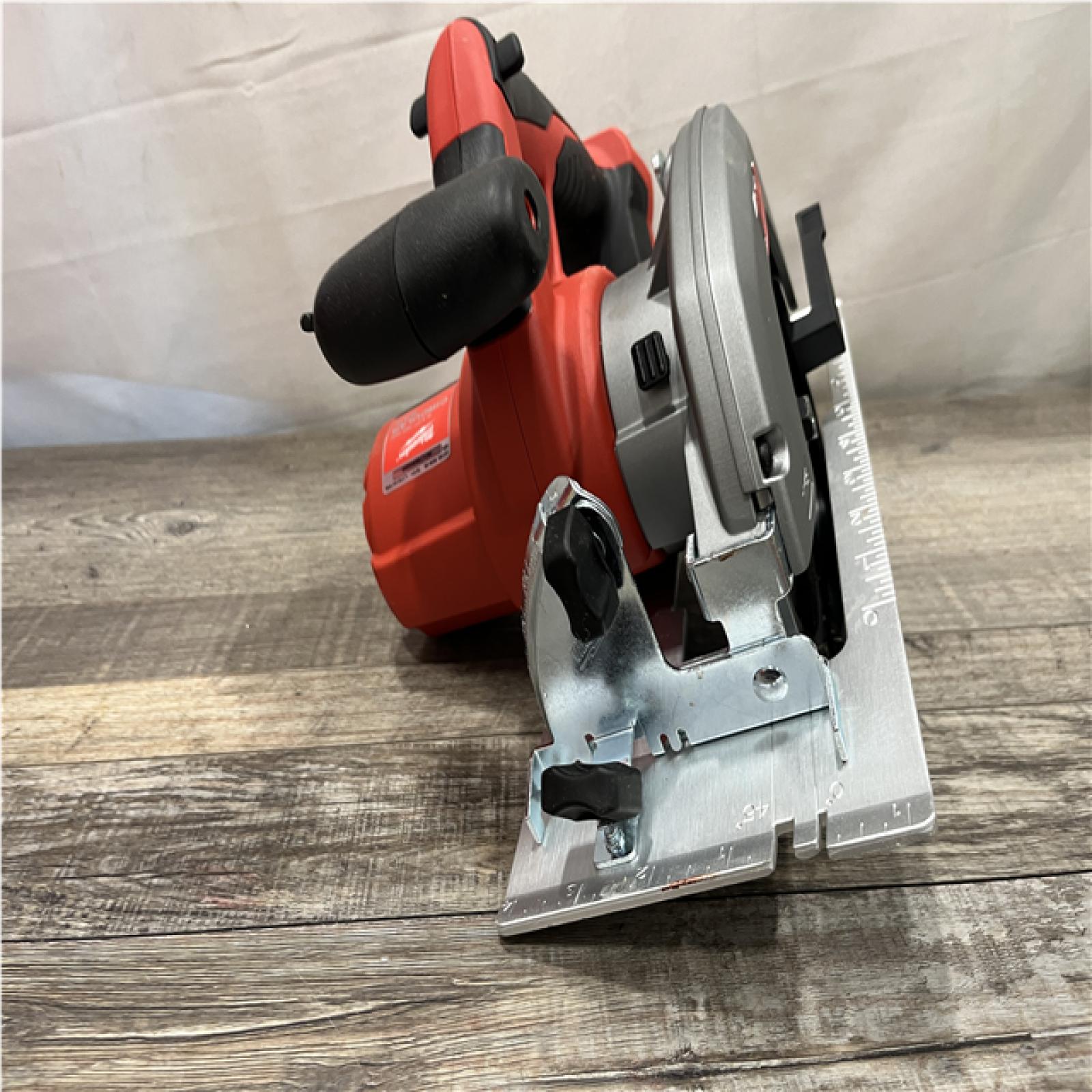 AS-IS Milwaukee 18V Lithium-Ion Cordless 6-1/2 in. Circular Saw (Tool-Only)