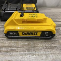 AS-IS DEWALT Atomic 20V Lithium-Ion Cordless Compact 1/2 in. Drill/Driver Kit