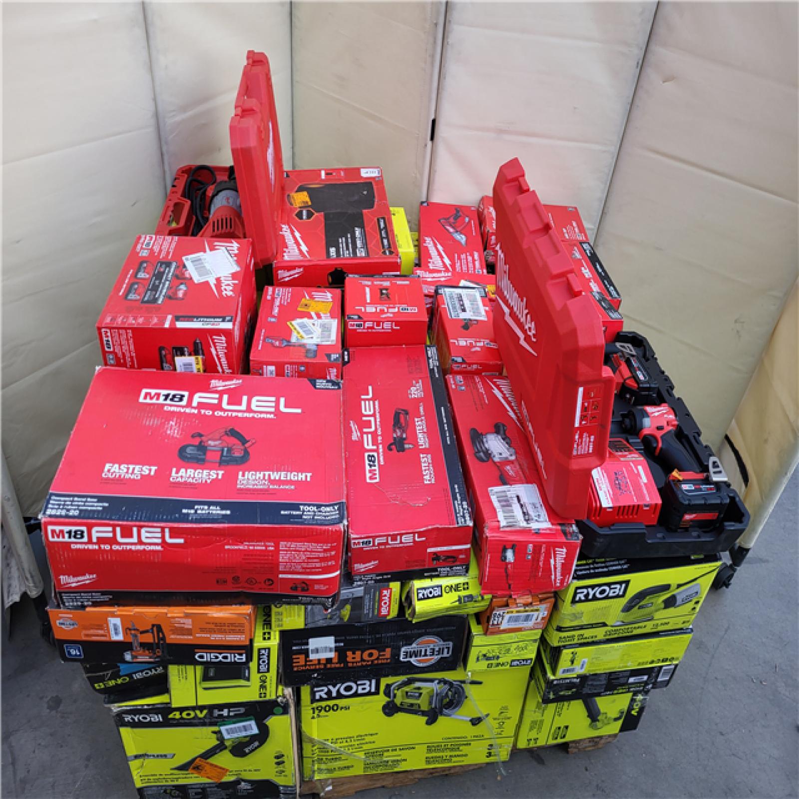 CALIFORNIA AS-IS TOOL PALLET
