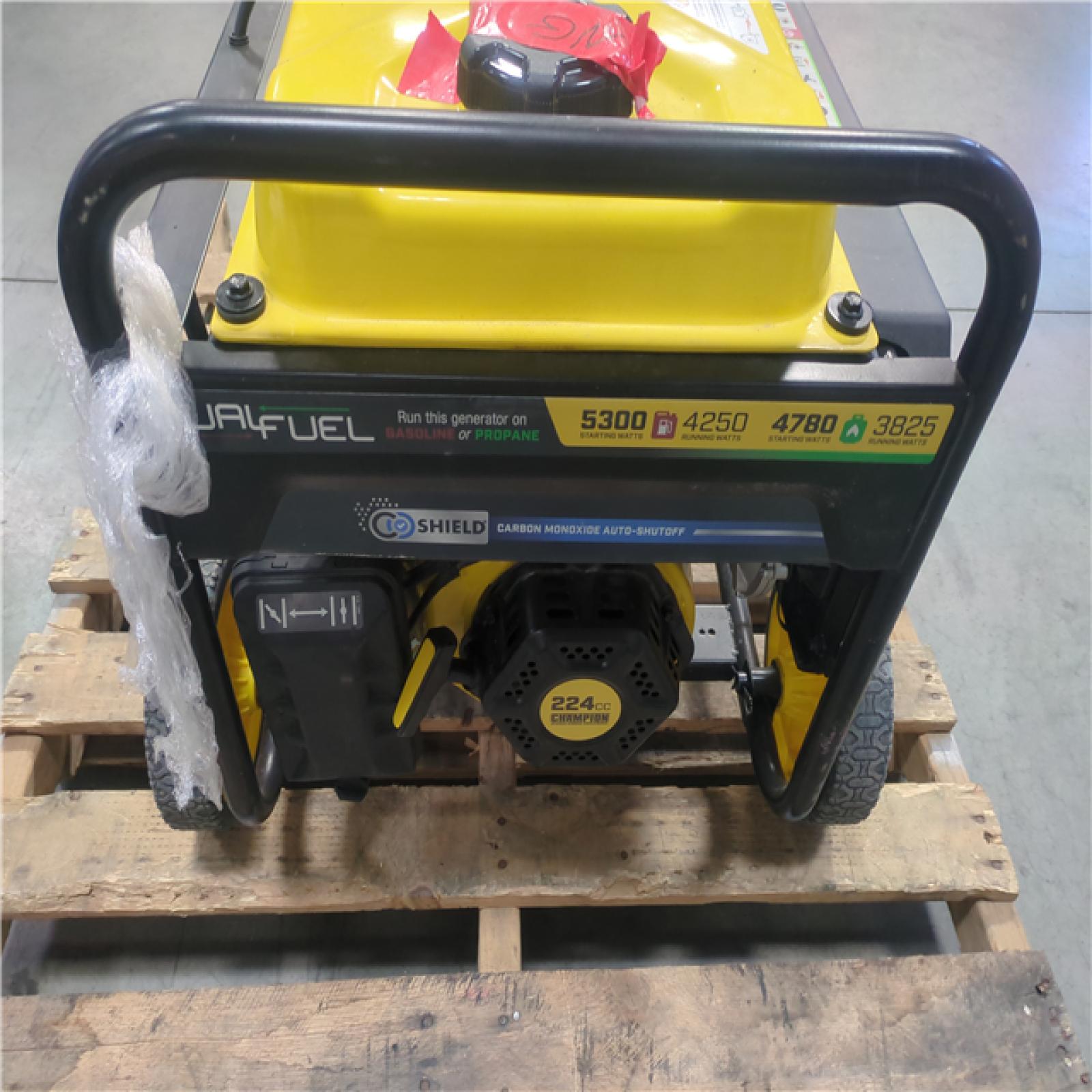 CALIFORNIA AS-IS CHAMPION PORTABLE POWER GENERATOR