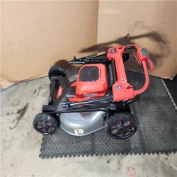HOUSTON LOCATION - AS-IS Milwaukee M18 FUEL 2823-20 21 in. 18 V Battery Self-Propelled Lawn Mower (TOOL ONLY)