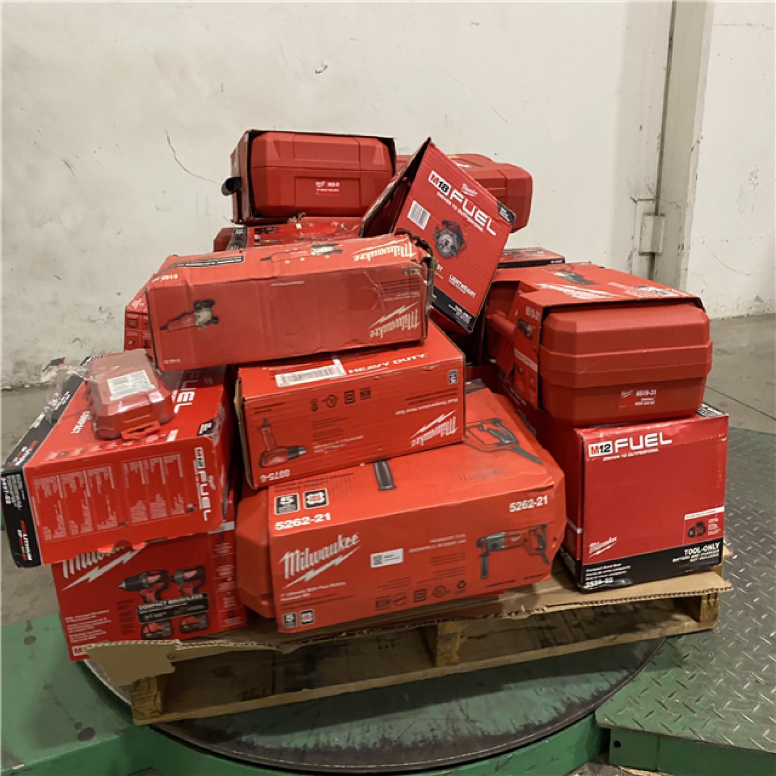 Dallas Location - As-Is MILWAUKEE Tool Pallet