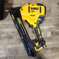 HOUSTON LOCATION - AS-IS (APPEARS LIKE NEW) DeWalt 15 GA ANGLED FINISH NAILER KIT W/ BATTERY & CHARGER