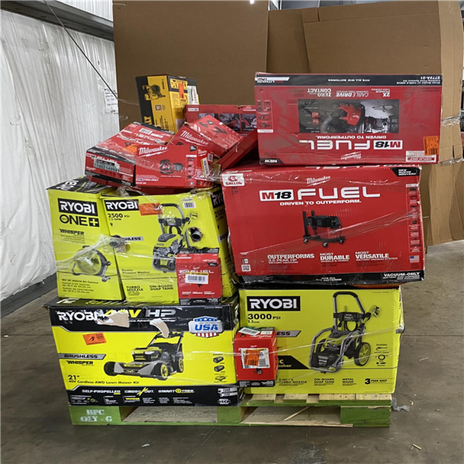 Houston Location AS IS - Tool Pallet